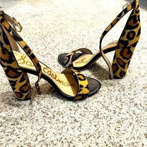 Sam Edelman Leopard Heels